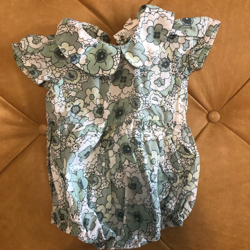 Kate Quinn girl bubble romper